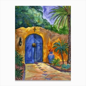 Blue Door 79 Canvas Print