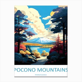 Pennsylvania Pocono Mountains Travel 1 Canvas Print