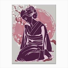 Kimono Canvas Print