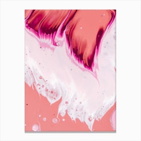 Pink Water Canvas Print