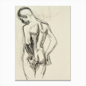 Nude Boy By Magnus Enckell Canvas Print