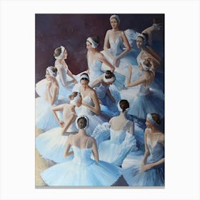 Ballerinas Canvas Print