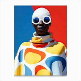 African Odyssey: Afrofuturism in Vogue Canvas Print