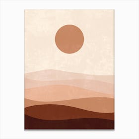 Desert Landscape 5 Canvas Print