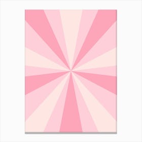 Pink Sunburst Toile