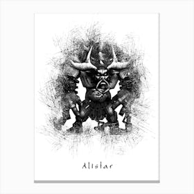 Alistar Canvas Print