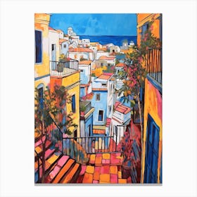 Bari Italy 1 Fauvist Painting Canvas Print