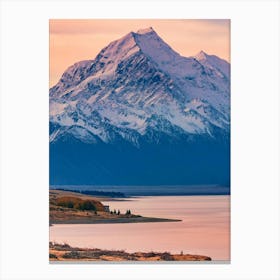 Mount Cook At Sunset Canvas Print