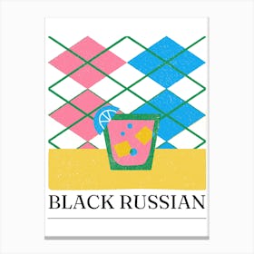 Black Russian 1 Canvas Print