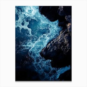 Ocean Crashing Waves Canvas Print