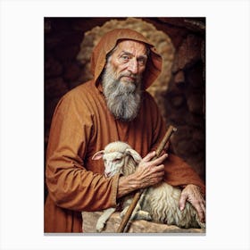 Saint Francis of Paola 3 1 Canvas Print