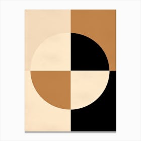 Villingenschwenningen Symmetry , Geometric Bauhaus Canvas Print