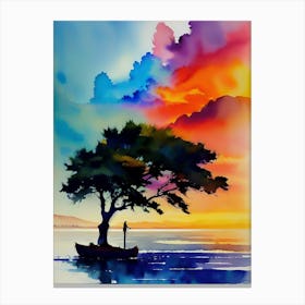 Lone Tree 5 Canvas Print