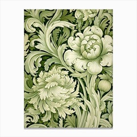 Floral Wallpaper 130 Canvas Print