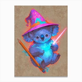 Koala Wizard 1 Canvas Print