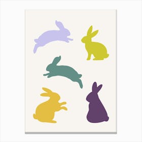 Lucky Bunny Canvas Print