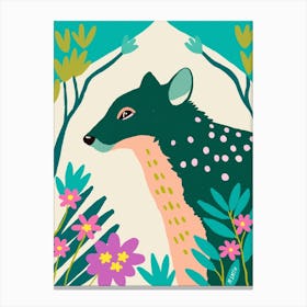Magic animal Canvas Print