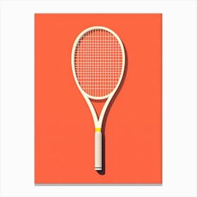 Tennis Racket 4 Canvas Print