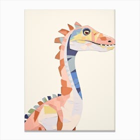 Nursery Dinosaur Art Sinraptor 1 Canvas Print