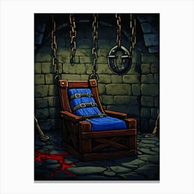 Dungeon Chair Canvas Print