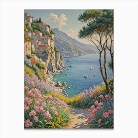 Italian Coast no2 Canvas Print