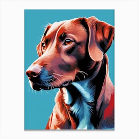 Dog Portrait (7) Canvas Print