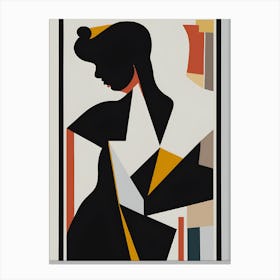 Abstract Woman Canvas Print