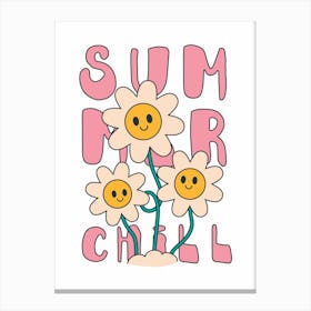 Summer Chill Canvas Print