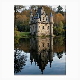 Castle In France Canvas Print