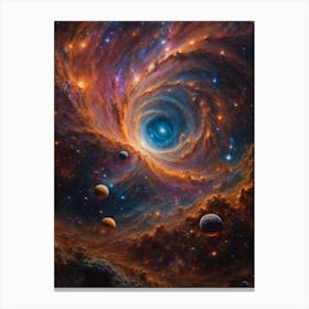 Nebula Art Print 1 Canvas Print
