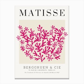 Matisse Pink 1 Canvas Print