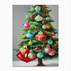 Christmas Tree 1 Canvas Print