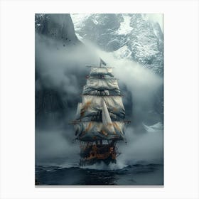 Viking Ship Canvas Print