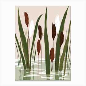 Cattails Canvas Print