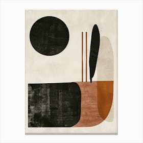 Lesund Stone Park Bauhaus Minimalist Canvas Print