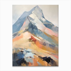 Yr Wyddfa Wales 1 Mountain Painting Canvas Print