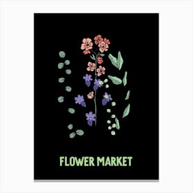 Flower Market 2 Canvas Print