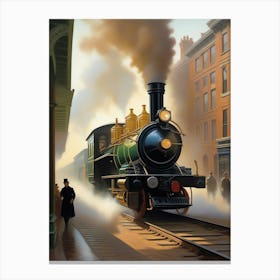 Steam Train 8 Canvas Print