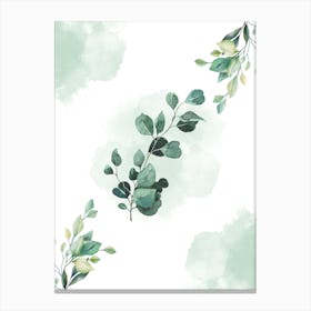 Eucalyptus Leaves Canvas Print Canvas Print