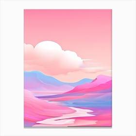 Landscape Painting 20 Canvas Print