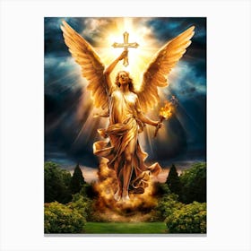 Angel Of Light Canvas Print