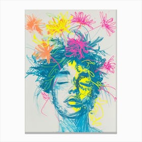 Flower Head 8 Canvas Print