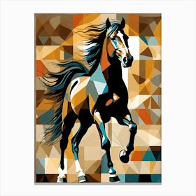 Modern Horse Art, 106 Canvas Print