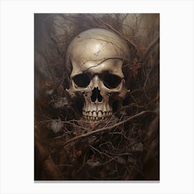 Skull Canvas Print