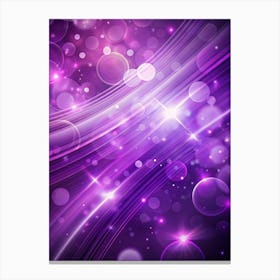 Purple Abstract Background No Text (6) Canvas Print