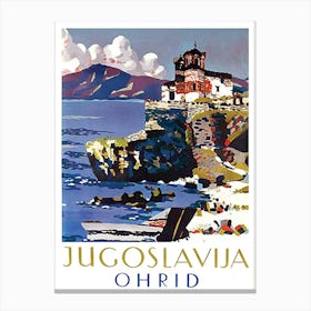 Yugoslavia, Ohrid Lake Canvas Print