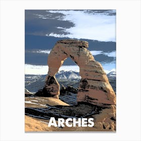 Arches, National Park, Nature, USA, Wall Print, Canvas Print