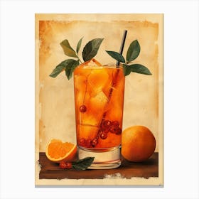 Aperol Spritz Art Print 172 Canvas Print