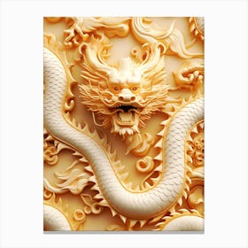 Dragon Head Canvas Print