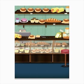 Bakery Shop Canvas Print